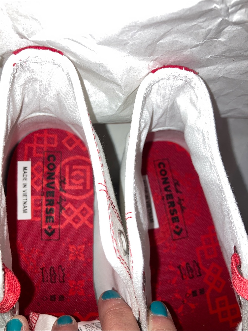 Converse x CLOT Men's 10 EU44 NIB - Picture 11 of 16